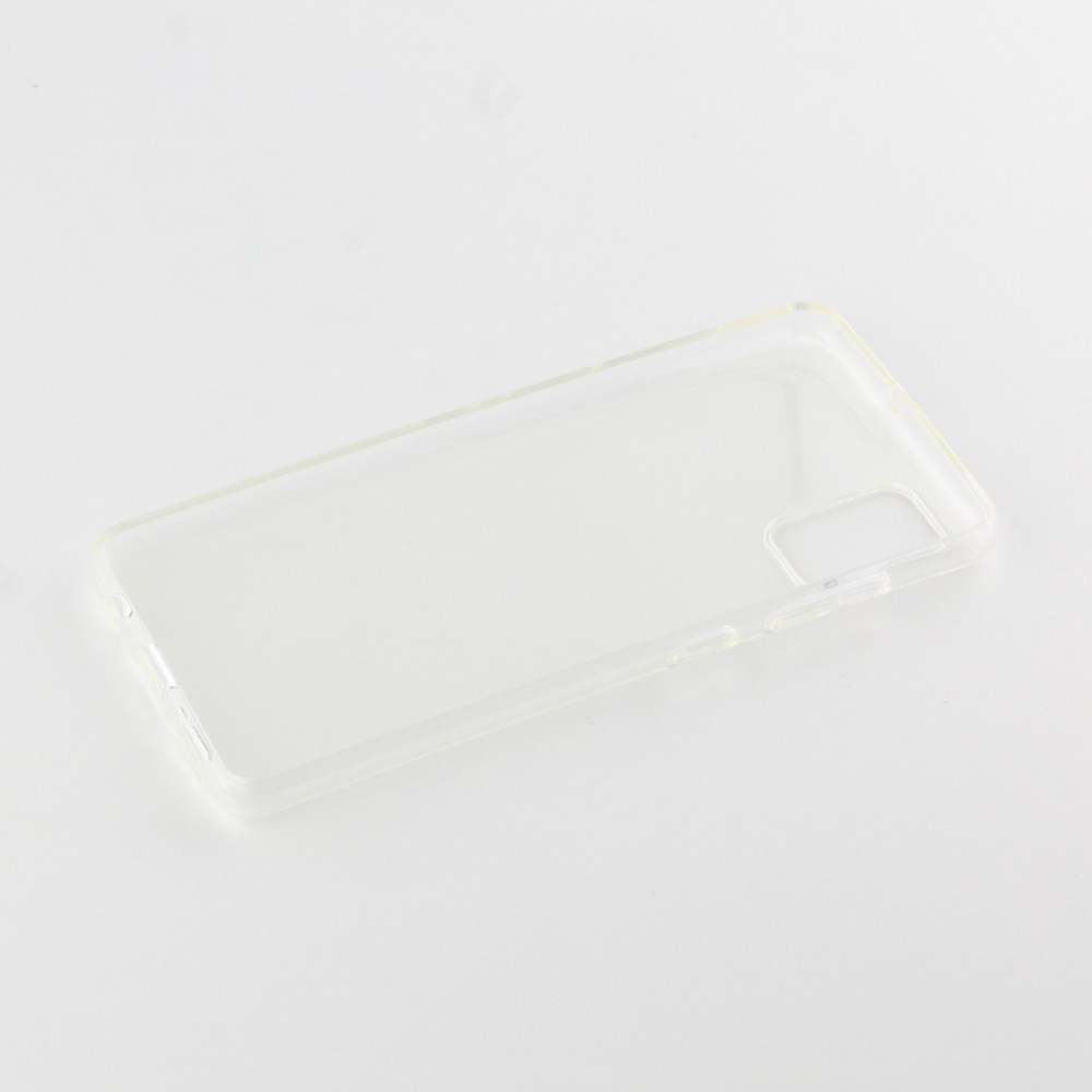 Hülle Samsung Galaxy A51 - Gummi Transparent Silikon Gel Simple Super Clear flexibel