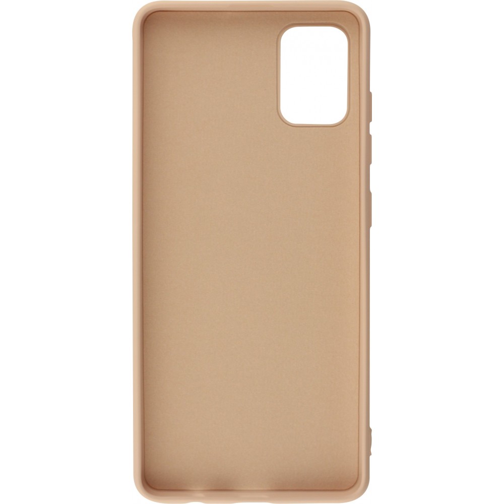 Coque Samsung Galaxy A51 - Soft Touch rose pâle