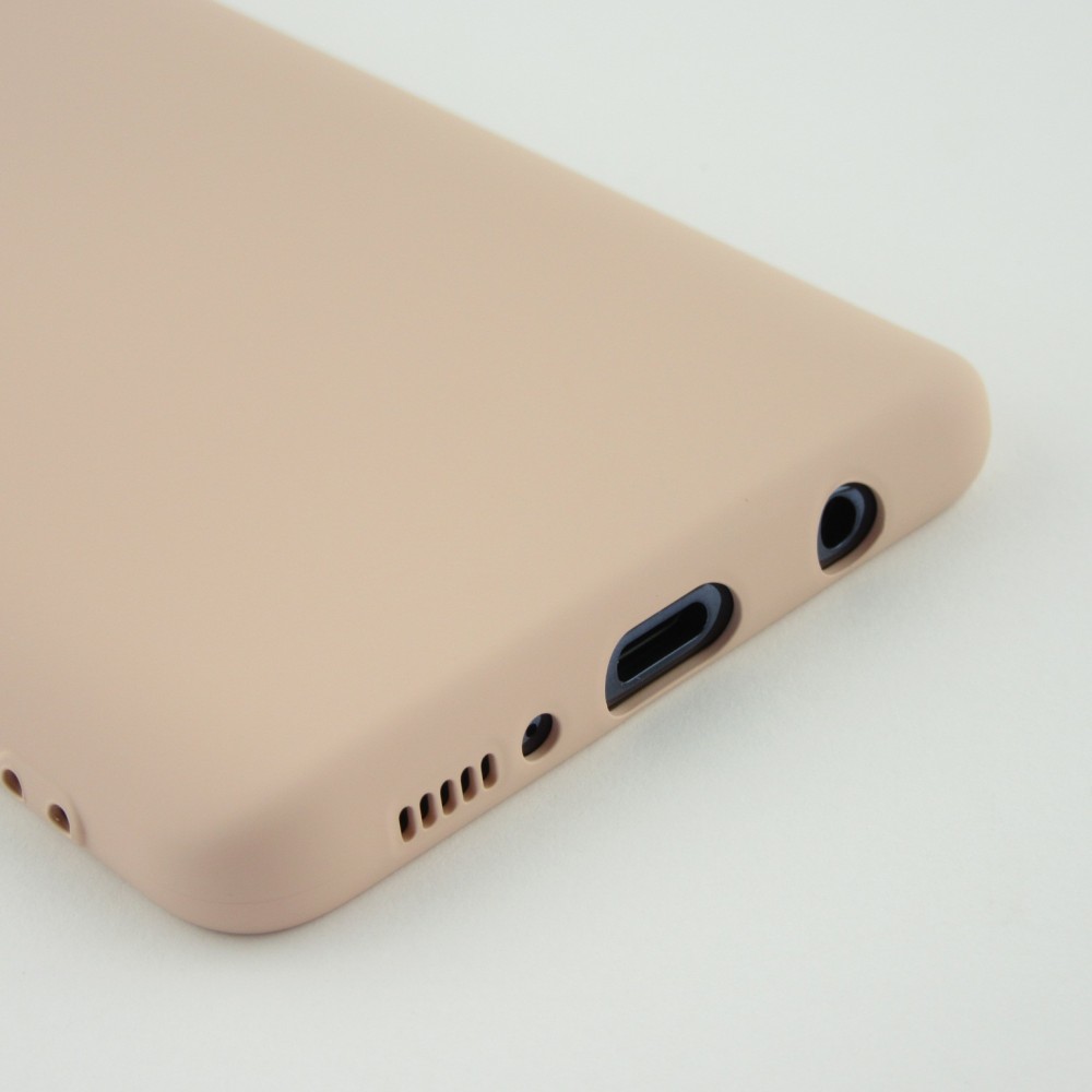 Coque Samsung Galaxy A51 - Soft Touch rose pâle