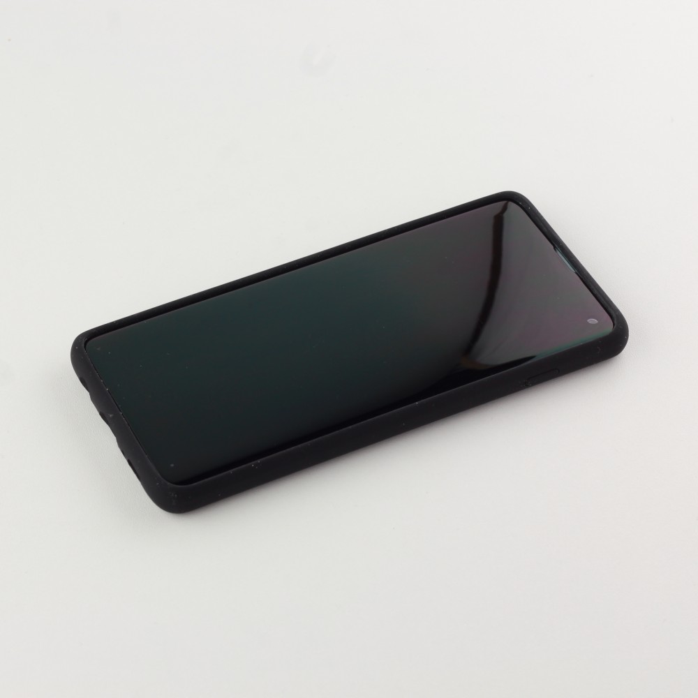 Coque Samsung Galaxy S10 - Silicone Mat - Noir
