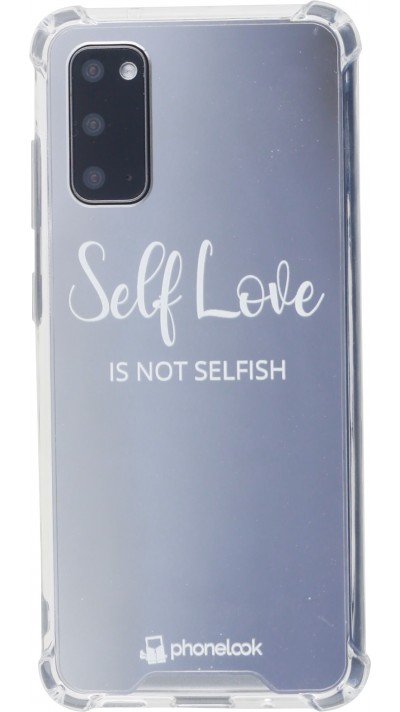 Coque Samsung Galaxy S20 - Miroir Self Love