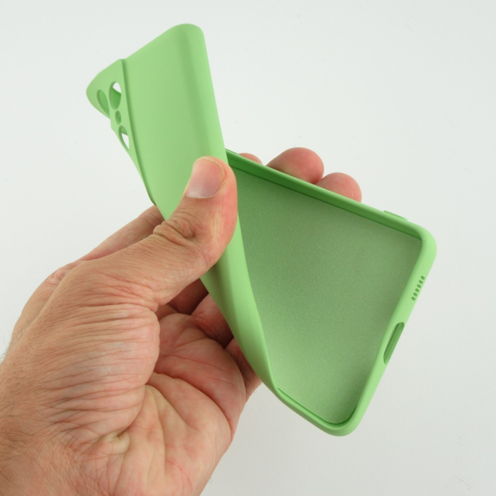 Coque Samsung Galaxy S21 Ultra - Soft Touch vert clair