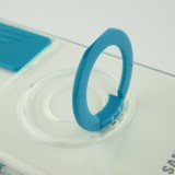 Coque Samsung Galaxy S23+ - Caméra clapet avec anneau - Bleu