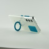 Coque Samsung Galaxy S23+ - Caméra clapet avec anneau - Bleu