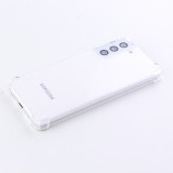 Coque Samsung Galaxy S21 5G - Gel Transparent Silicone Bumper anti-choc avec protections pour coins
