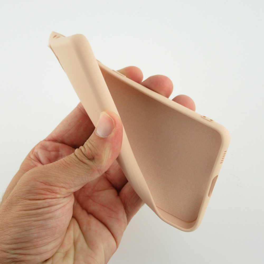 Coque Samsung Galaxy S21 5G - Soft Touch rose pâle