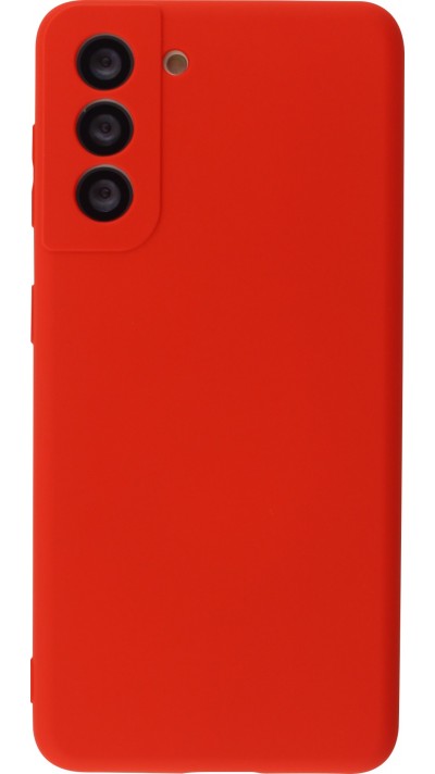 Coque Samsung Galaxy S21 5G - Soft Touch - Rouge