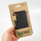 Coque Samsung Galaxy S22+ - Bioka biodégradable et compostable Eco-Friendly - Noir