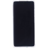 Coque Samsung Galaxy S23 Ultra - Bumper Glass Hybrid TPU silicone anti-choc - Transparent