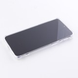 Coque Samsung Galaxy S23 Ultra - Bumper Glass Hybrid TPU silicone anti-choc - Transparent