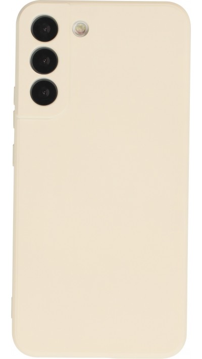 Coque Samsung Galaxy S22 Ultra - Soft Touch - Vanille