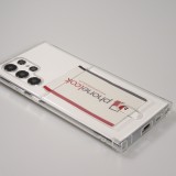 Coque Samsung Galaxy S23 Ultra - Gel Bumper Porte-carte - Transparent