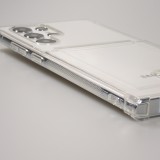 Coque Samsung Galaxy S23 Ultra - Gel Bumper Porte-carte - Transparent