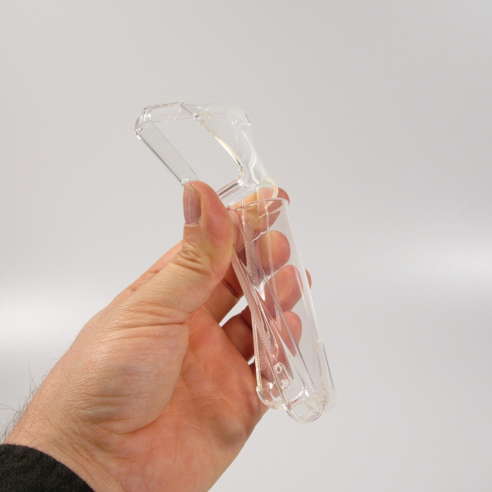 Coque Samsung Galaxy S23 Ultra - Gel Bumper Porte-carte - Transparent