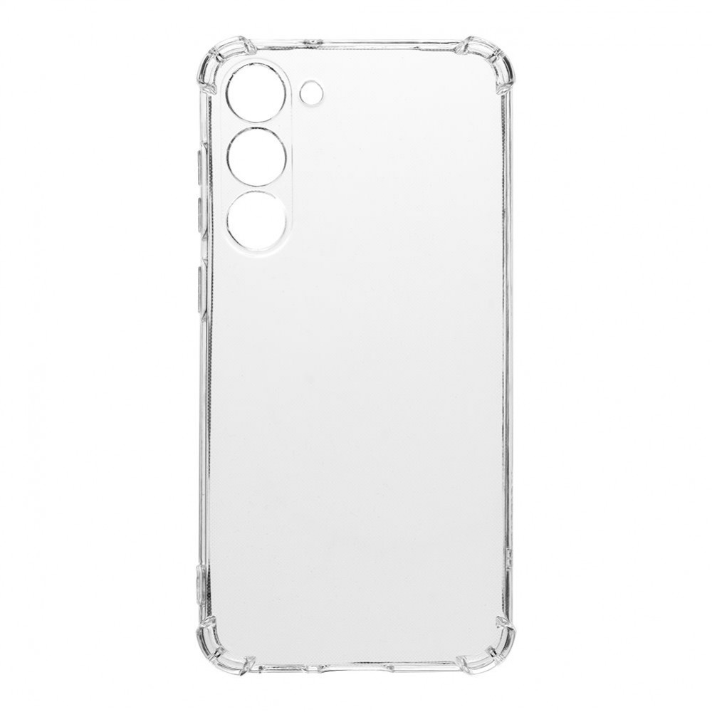 Coque Samsung Galaxy S24+ - Gel Transparent Silicone Bumper anti-choc avec protections de coins et caméra