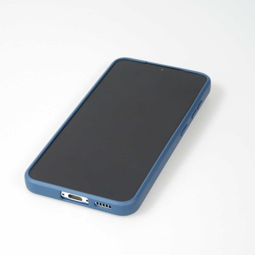 Coque Samsung Galaxy S23 - Gel soft touch - Bleu foncé