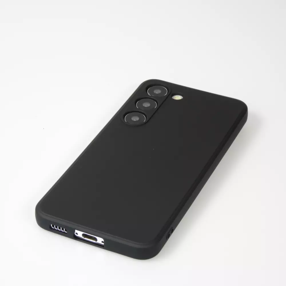 Coque Samsung Galaxy S24+ - Gel soft touch - Noir
