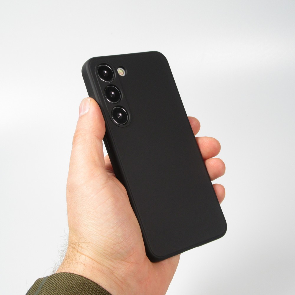 Coque Samsung Galaxy S24 FE - Gel soft touch - Noir