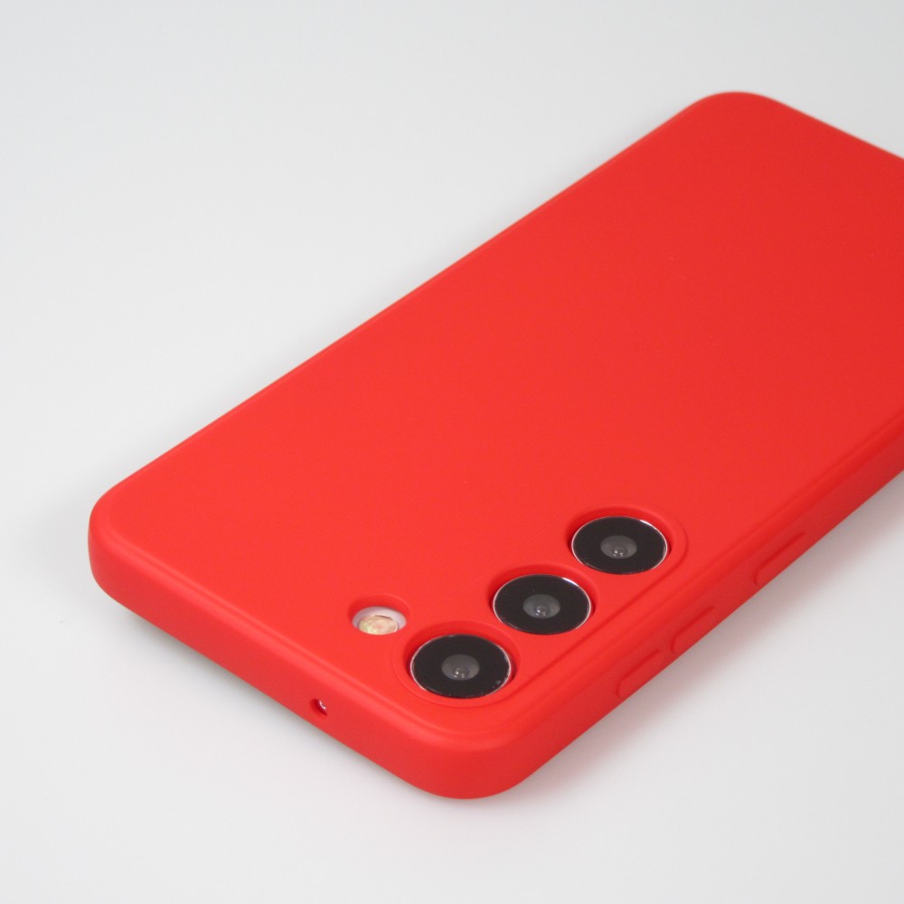 Coque Samsung Galaxy S23+ - Gel soft touch - Rouge