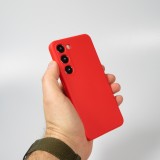 Coque Samsung Galaxy S23+ - Gel soft touch - Rouge