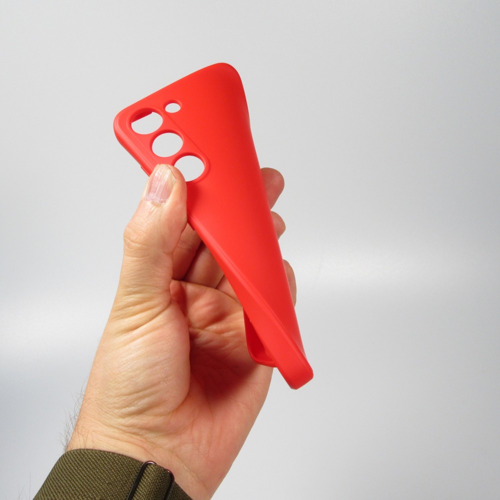 Coque Samsung Galaxy S23+ - Gel soft touch - Rouge