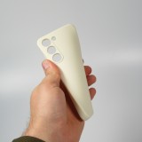 Coque Samsung Galaxy S25+ - Gel soft touch - Vanille