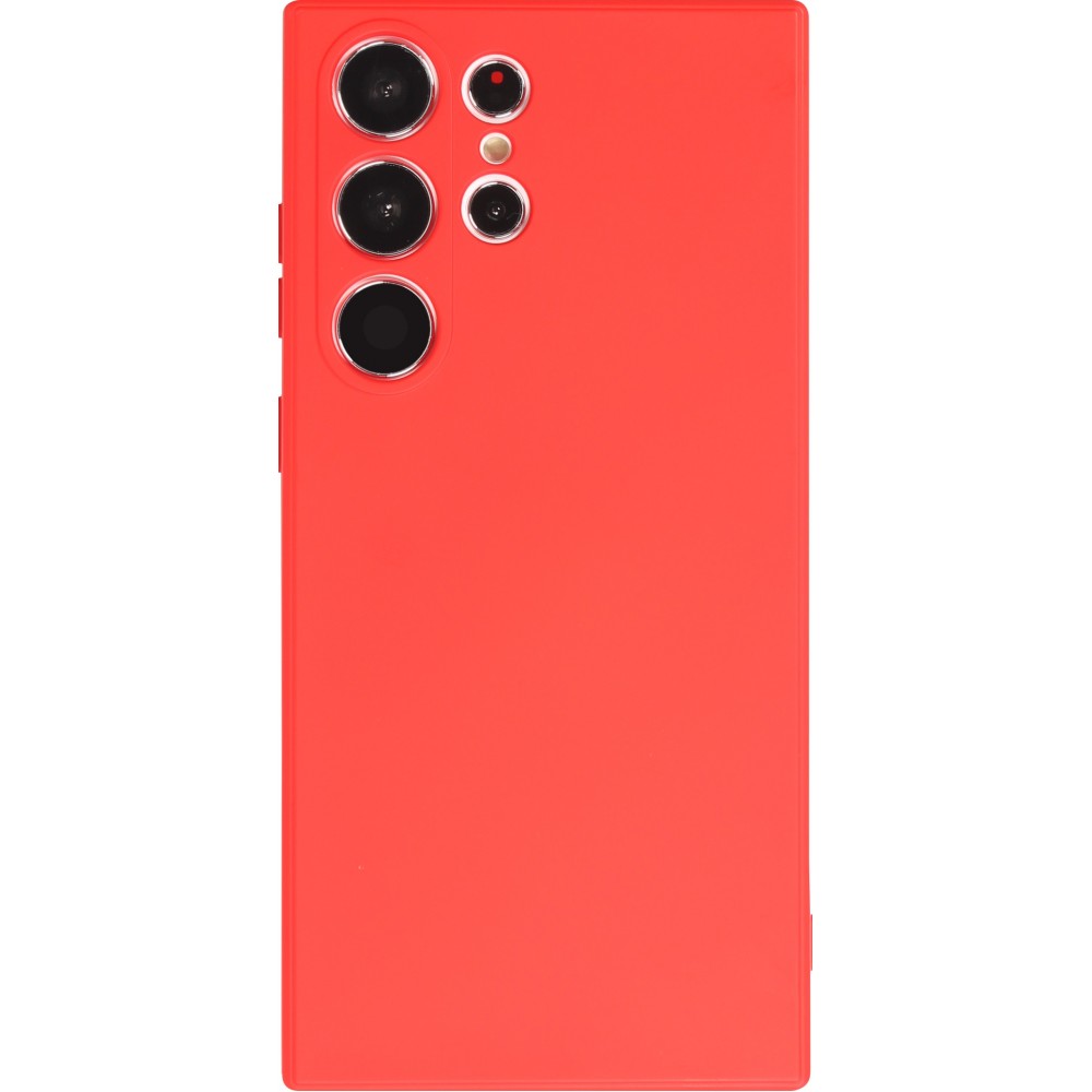 Coque Samsung Galaxy S25 Ultra - Gel soft touch - Rouge