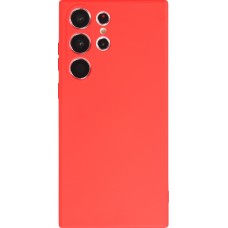 Coque Samsung Galaxy S25 Ultra - Gel soft touch - Rouge
