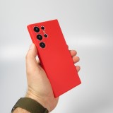 Coque Samsung Galaxy S25 Ultra - Gel soft touch - Rouge