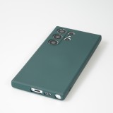 Coque Samsung Galaxy S24 Ultra - Gel soft touch - Vert foncé