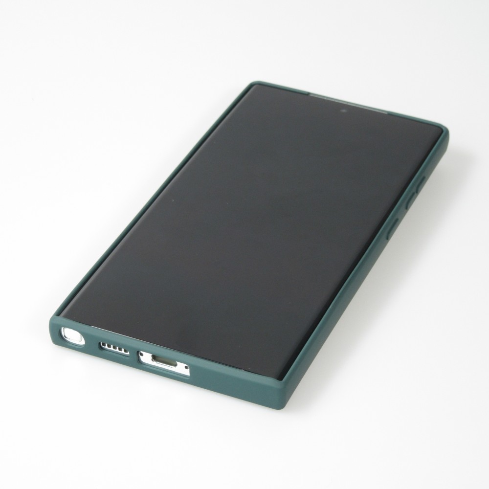 Coque Samsung Galaxy S24 Ultra - Gel soft touch - Vert foncé