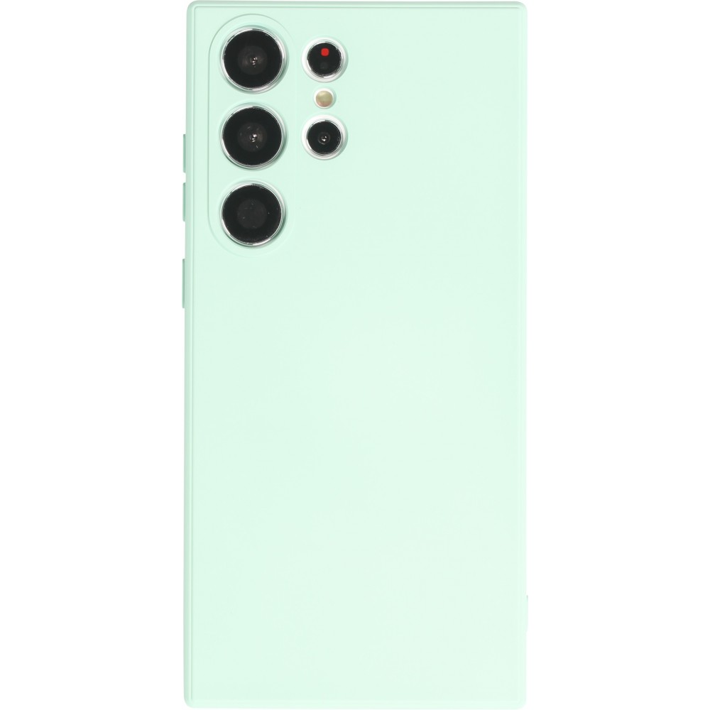 Coque Samsung Galaxy S25 Ultra - Gel soft touch - Vert menthe