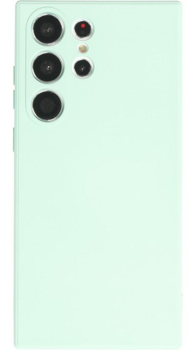Coque Samsung Galaxy S25 Ultra - Gel soft touch - Vert menthe