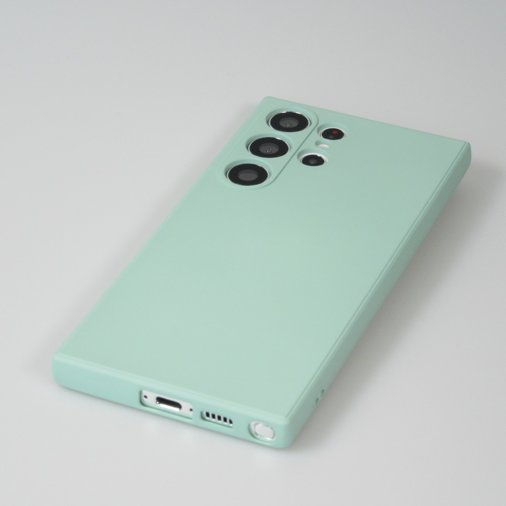 Coque Samsung Galaxy S25 Ultra - Gel soft touch - Vert menthe
