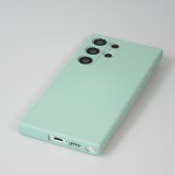 Coque Samsung Galaxy S25 Ultra - Gel soft touch - Vert menthe