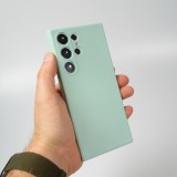 Coque Samsung Galaxy S25 Ultra - Gel soft touch - Vert menthe