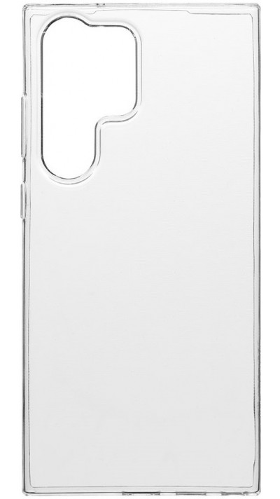 Coque Samsung Galaxy S23 Ultra - Gel transparent silicone flexible - Transparent