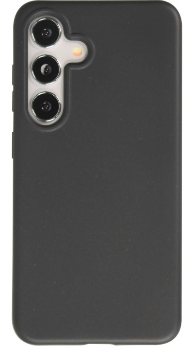 Coque Samsung Galaxy S24 - Bio Eco-Friendly biodégradable écologique nature - Noir