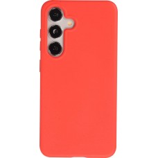 Coque Samsung Galaxy S25+ - Bio Eco-Friendly biodégradable écologique nature - Rouge