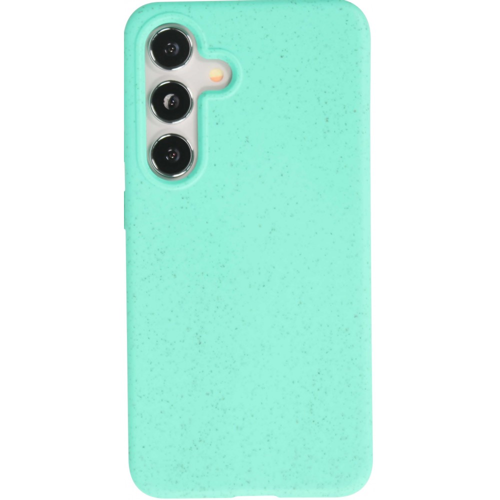 Coque Samsung Galaxy S25+ - Bio Eco-Friendly biodégradable écologique nature - Turquoise
