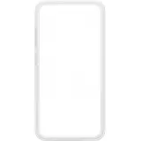 Galaxy S24 Case Hülle - Samsung Keith Haring Abbildung Herz und Rand Silikon weiss - Weiss