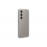 Coque Samsung Galaxy S24+ - Samsung officielle en cuir vegan - Taupe