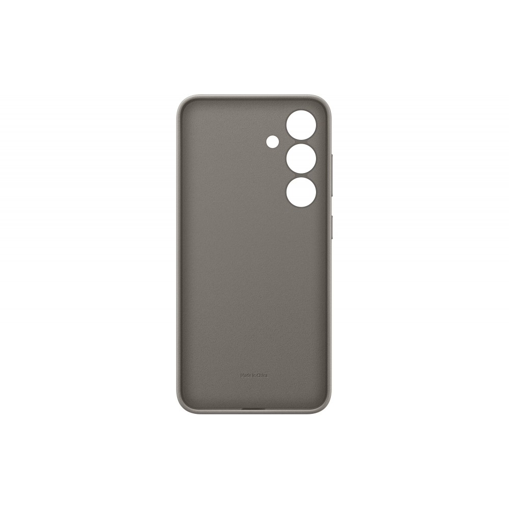 Coque Samsung Galaxy S24+ - Samsung officielle en cuir vegan - Taupe