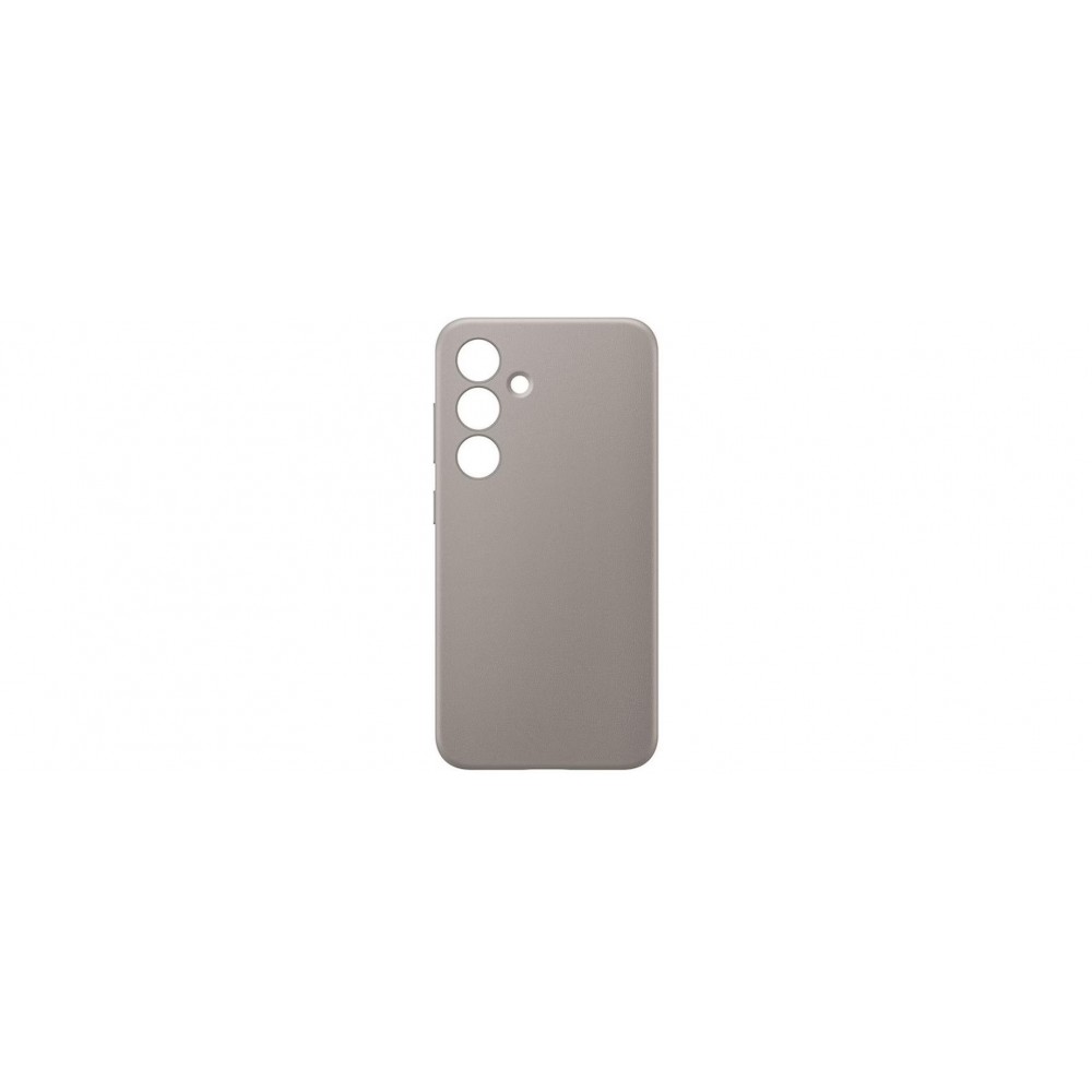 Coque Samsung Galaxy S24+ - Samsung officielle en cuir vegan - Taupe