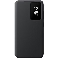 Coque Samsung Galaxy S24 - Smart View Wallet Case - Noir