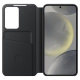 Coque Samsung Galaxy S24 - Smart View Wallet Case - Noir