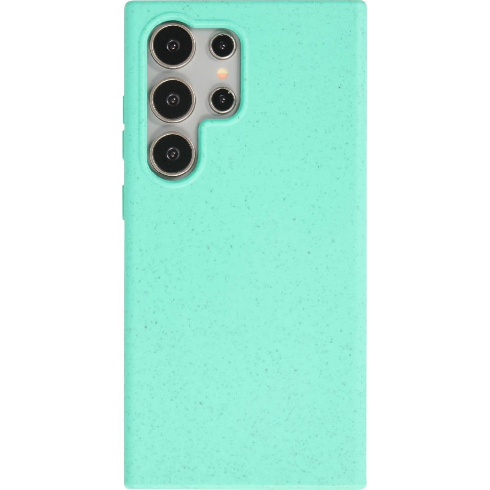 Coque Samsung Galaxy S24 Ultra - Bio Eco-Friendly biodégradable écologique nature - Turquoise