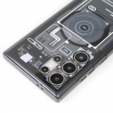 Galaxy S24 Ultra Case H&uuml;lle - Gummi Silikon Machine Armor Galaxy Edition ZeroOne - Schwarz