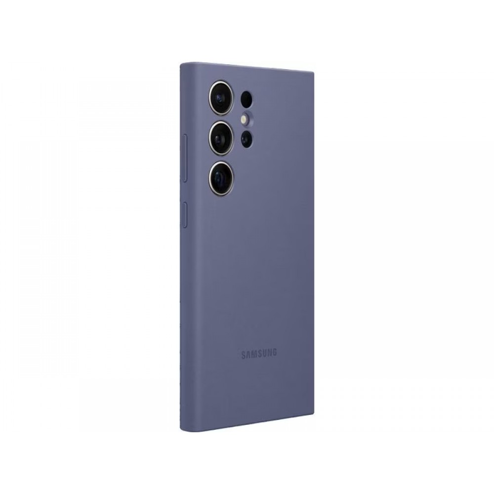 Coque Samsung Galaxy S24 Ultra - Samsung officielle silicone soft touch - Violet