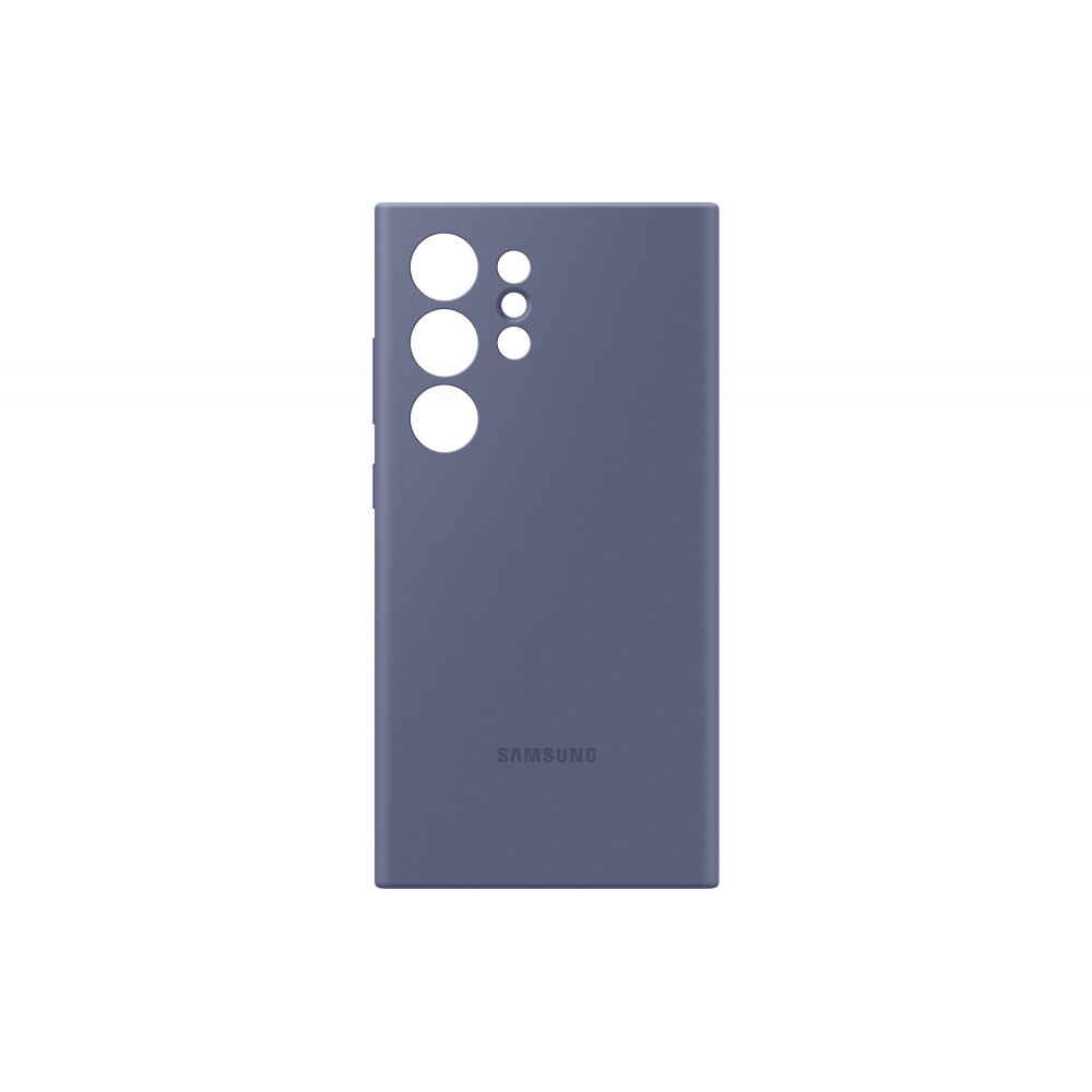 Coque Samsung Galaxy S24 Ultra - Samsung officielle silicone soft touch - Violet
